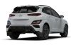 Rally Armor mf93urblkwh | 2022 Hyundai Kona N Line Black UR Mud Flap w/ White Logo; 2022-2022 Alternate Image 1