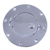 Rugged Ridge 11134.04 | 97-06 Jeep Wrangler TJ Stainless Steel Locking Gas Cap Door; 1997-2006 Alternate Image 2