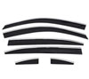 AVS 796001 | 06-10 Infiniti M45 Ventvisor Low Profile Deflectors 6pc - Smoke w/Chrome Trim; 2006-2010 Alternate Image 2