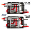 BBK 31015 | VariTune Adjustable Performance Muffler 2-1/2 Offset/Offset Stainless Steel Alternate Image 7