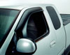 AVS 95008 | 98-04 Nissan Frontier Aerovisor Front Outside Mount Window Deflector 2pc - Smoke; 1998-2004 Alternate Image 2