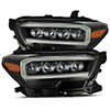 AlphaRex 880707 | Toyota Tacoma NOVA LED Projector Headlights Plank Style Black w/Activation Light; 2016-2020 Alternate Image 1