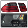 SPYDER 5020659 | xTune Mercedes Benz W210 E-Class LED Tail Lights - Red Smoke; 1996-2002 Alternate Image 7