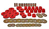 Energy Suspension 3.4110r | 67-95 K5 Blazer / 67-70 Denali XL/Suburban/Yukon XL 4WD Red Body (Cab) Mount Set; 1967-1995 Alternate Image 1