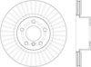 Stoptech 128.34134L | StopTech BMW X3 Sport Cryo Cross Drilled Rotor, Front Left; 2011-2016 Alternate Image 1