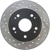 Stoptech 127.40055R | StopTech Acura TSX Sport Drilled/Slotted Rotor, Rear Right; 2004-2008 Alternate Image 6