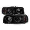 SPYDER 5078704 | Spyder GMC Yukon / Yukon Denali Projector Headlights CCFL Halo - LED - Black Smoke - (PRO-YD-CDE00-CCFL-BSM); 2000-2006 Alternate Image 1