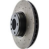 Stoptech 12834140cr | StopTech 14-20 BMW 2 Series Cryo Sport Drilled Front Right Rotor; 2014-2020 Alternate Image 2