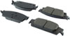 Stoptech 308.17070 | StopTech Street Brake Pads Chevrolet Suburban Police Pkg, Rear; 2015-2018 Alternate Image 1