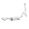 Mishimoto mmexh-fist-14p | 14-16 Ford Fiesta ST 1.6L 2.5in Stainless Steel Cat-Back Exhaust w/ Polish Tips; 2014-2016 Alternate Image 3