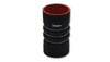 Vibrant 11822 | 4 Ply Aramid Reinf Silicone Hump Hose conn 4in ID x 6in long 3 reinforcement ring MATTE BLK Alternate Image 2