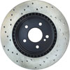 Stoptech 128.35048L | StopTech Mercedes-Benz CLK55 AMG Sport Cryo Cross Drilled Rotor, Rear Left; 2001-2004 Alternate Image 3