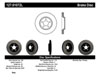 Stoptech 127.61072L | StopTech Mercury Marauder Sport Drilled/Slotted Rotor, Front Left; 2003-2004 Alternate Image 1