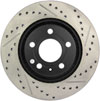 Stoptech 127.33088L | StopTech Audi S4 Sport Drilled/Slotted Rotor, Rear Left; 2004-2009 Alternate Image 1