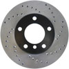 Stoptech 128.34045L | StopTech BMW 528i Sport Cryo Cross Drilled Rotor, Front Left; 1996-2000 Alternate Image 5