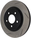 Stoptech 126.61087SR | StopTech Ford Mustang Sport Slotted Brake Rotor, Rear Right; 2005-2014 Alternate Image 5