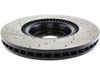 Stoptech 127.33134L | StopTech Audi A7 Quattro Sport Drilled/Slotted Rotor, Front Left; 2011-2018 Alternate Image 6