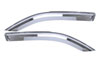 Putco 480072 | 19-20 Ram 1500 - Crew Cab (Set of 2) - Excl regular Cab Element Chrome Window Visors; 2019-2022 Alternate Image 1