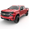 EGR 571895 | 2019 Chevy 1500 Double Cab In-Channel Window Visors - Matte Alternate Image 9