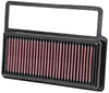 K&N Engineering 333014 | K&N 2008-2013 Fiat Abarth 1.4L Turbo Replacement Drop In Air Filter Alternate Image 1