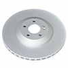 PowerStop ebr1681evc | Power Stop 19-20 Mercedes-Benz CLS450 Rear Evolution High Carbon Geomet Coated Rotor Alternate Image 1