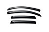 AVS 94323 | 07-12 Dodge Caliber Ventvisor Outside Mount Window Deflectors 4pc - Smoke; 2007-2012 Alternate Image 1