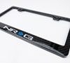 NRG carb-p200nrg | NRG Carbon License Plate Frame/ Fiber Poly Dip Finish Wet w/ NRG Logo Alternate Image 3