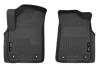 Husky Liners 55671 | 19-21 Infiniti QX80 / 19-21 Nissan Armada X-act Contour Series Front Floor Liners Black; 2019-2021 Alternate Image 1