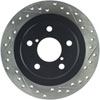 Stoptech 127.47011L | StopTech Subaru Forester Sport Drilled/Slotted Rotor, Rear Left; 1998-2008 Alternate Image 8