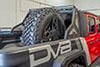 DV8 Offroad tcgl-02 | 2019+ Jeep Gladiator Universal Stand Up In-Bed Tire Carrier; 2019-2024 Alternate Image 1