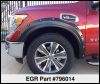 EGR 796014 | 17-23 Nissan Titan Traditional Bolt-On Look Fender Flareswith Fender Badge Set Of 4; 2017-2023 Alternate Image 9