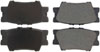 Stoptech 305.12120 | StopTech Street Select Brake Pads Pontiac Vibe AWD, Rear; 2009-2010 Alternate Image 5