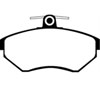 EBC ud704 | 97-02 Volkswagen Cabriolet 2.0 Ultimax2 Front Brake Pads; 1997-2002 Alternate Image 1