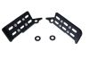 Fishbone Offroad fb21357 | 2021+ Ford Bronco Foot Pegs - Black; 2021-2024 Alternate Image 1