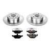 PowerStop k3080 | Power Stop 99-10 Saab 9-5 Rear Z23 Evolution Sport Brake Kit; 1999-2010 Alternate Image 2