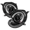 SPYDER 5080615 | Spyder Mini Cooper Projector Headlights - Xenon/HID Model Only - DRL - Black - (PRO-YD-MC07-HID-DRL-BK); 2010-2012 Alternate Image 5