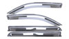 Putco 480071 | 19-20 Ram 1500 - Crew Cab (Set of 4) Element Chrome Window Visors; 2019-2022 Alternate Image 1