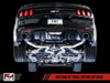 AWE Tuning 3020-33030 | Ford Mustang GT 5.0L Cat-back Exhaust - Track Edition (Diamond Black Tips); 2015-2017 Alternate Image 2