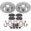 PowerStop k4704 | Power Stop 11-18 Volvo S60 Rear Z23 Evolution Sport Brake Kit; 2011-2018 Alternate Image 2