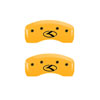 MGP 21187SCRKYL | 4 Caliper Covers Engraved Front & Rear Circle K/Kia Yellow Finish Black Char 2013 Kia Optima; 2011-2013 Alternate Image 6