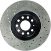 Stoptech 128.33096L | StopTech Audi Allroad Quattro Sport Cryo Cross Drilled Rotor, Front Left; 2001-2005 Alternate Image 4