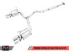 AWE Tuning 3015-42104 | Subaru STI VA / WRX GV / STI GV Sedan Touring Edition Exhaust - Chrome Silver Tip (102mm); 2011-2018 Alternate Image 6