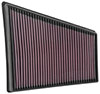 K&N Engineering 333078 | K&N 16-18 Porsche 718 Boxster H4-2.0L Drop In Air Filter; 2016-2018 Alternate Image 3