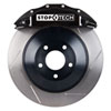 Stoptech 82.241.6100.51 | StopTech Dodge Magnum Big Brake Kit 6 Piston Black Calipers & 1-Piece No Coating Slotted Rotors, Front; 2005-2008 Alternate Image 1