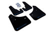 Rally Armor mf9-ur-blk/bl | 2004-2009 Mazda3/Speed 3 UR Black Mud Flap w/ Blue Logo; 2004-2009 Alternate Image 1