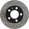 Stoptech 128.33057R | StopTech Volkswagen Jetta Sport Cryo Cross Drilled Rotor, Rear Right; 1998-2015 Alternate Image 6