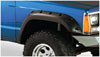 Bushwacker 10912-07 | 84-01 Jeep Cherokee Cutout Style Flares 4pc Fits 2-Door Sport Utility Only - Black; 1984-2001 Alternate Image 2