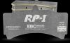 EBC dp81207rp1 | 97-09 Porsche Boxster (986/987 w/Cast Iron Discs) RP-1 Race Front Brake Pads; 1997-2009 Alternate Image 1