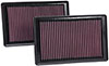 K&N Engineering 332445 | K&N Replacement Air Filter 10-12 Jaguar XK/XKR 5.0L V8 Alternate Image 2