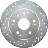 Stoptech 227.40061R | StopTech Honda Element Select Sport Drilled/Slotted Rotor, Rear Right; 2003-2011 Alternate Image 2